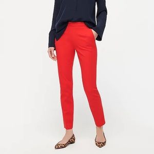 J. Crew Martie Pant, red brick red